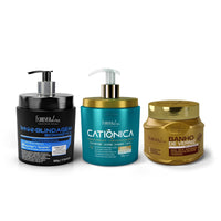 Cronograma Capilar para Cabelos com Progressiva Forever Liss