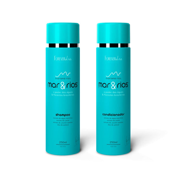 Kit Shampoo e Condicionador Mar&Rios Forever Liss