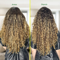 Kit Shampoo e Máscara Capilar Abacachos Forever Liss