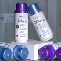Kit Semi Definitiva 300ml + Reconstrução Capilar Forever Liss